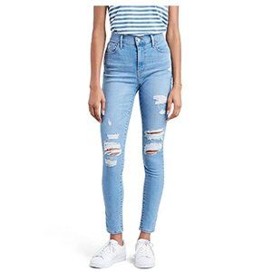 Levis High rise super skinny